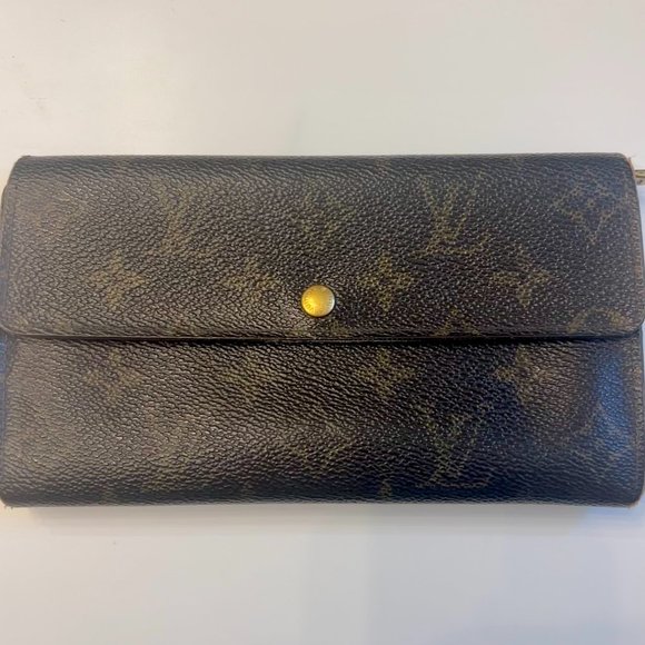 Louis Vuitton Vintage 1992 Monogram Sarah Wallet INCL DATE CODE - Picture 3 of 12